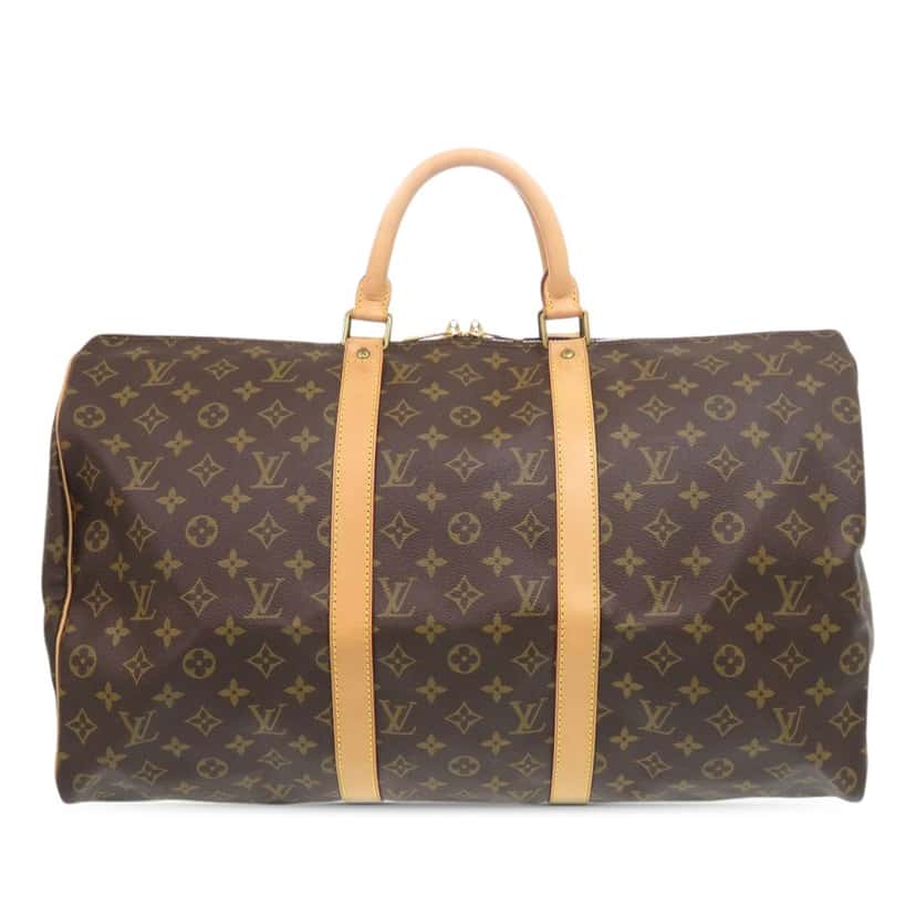 Louis Vuitton Monogram Keepall 50 Brown Very good condition - Back View