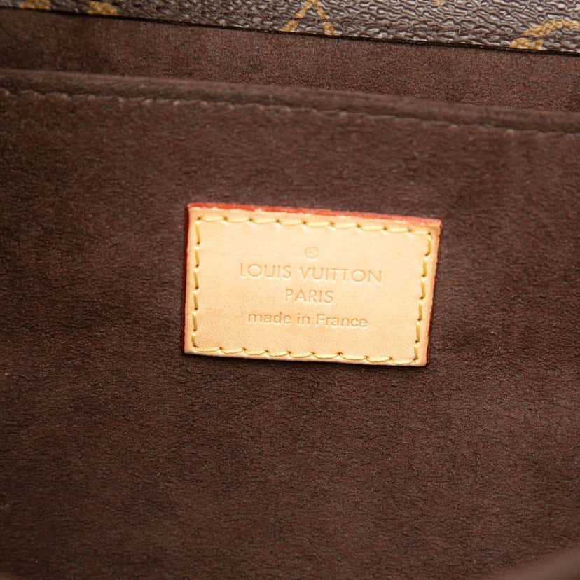 Louis Vuitton Monogram Pochette Metis Brown Very good condition - Box View