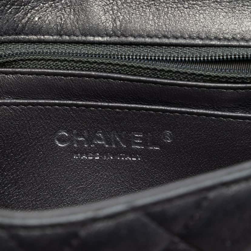 Chanel Mini Square Classic Lambskin Single Flap Other Leather Very good condition - Box View