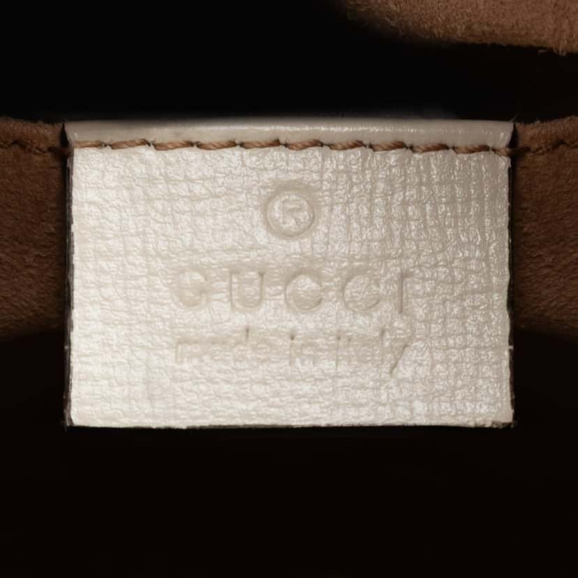 Gucci GG Canvas Horsebit 1955 Bucket Bag Beige Very good condition - Box View