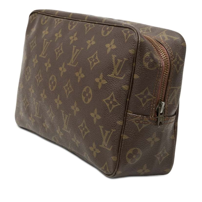 Louis Vuitton Monogram Trousse Toilette 28 Brown Very good condition - Back View