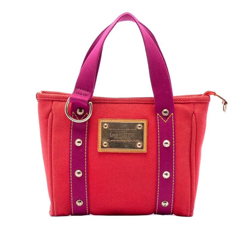 Louis Vuitton Antigua Cabas PM Red Very good condition - Front View