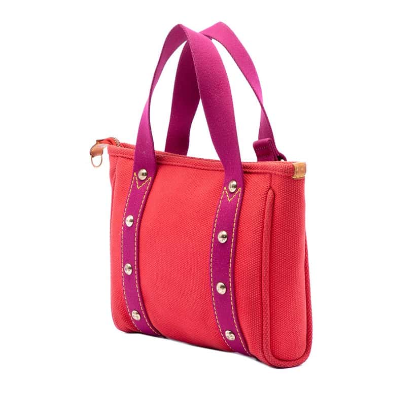 Louis Vuitton Antigua Cabas PM Red Very good condition - Back View