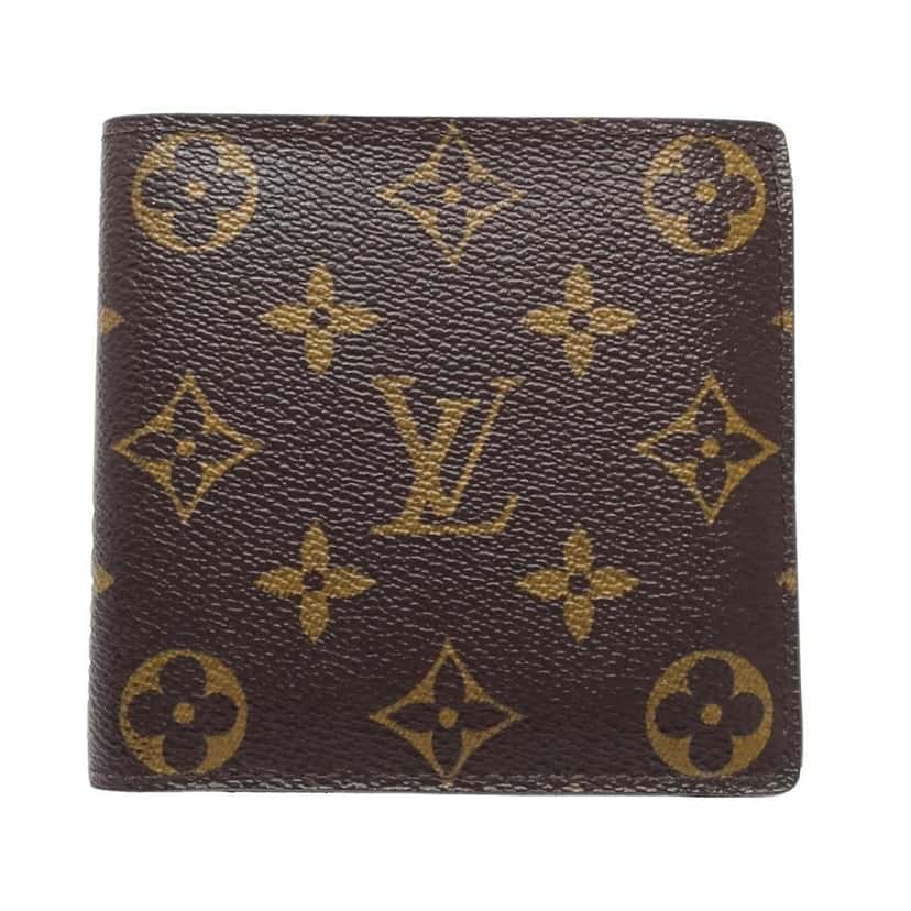 Louis Vuitton Monogram Marco Bifold Wallet Brown Good condition - Front View