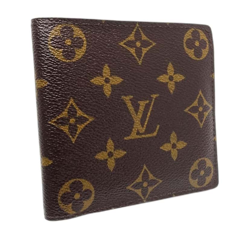 Louis Vuitton Monogram Marco Bifold Wallet Brown Good condition - Inside View