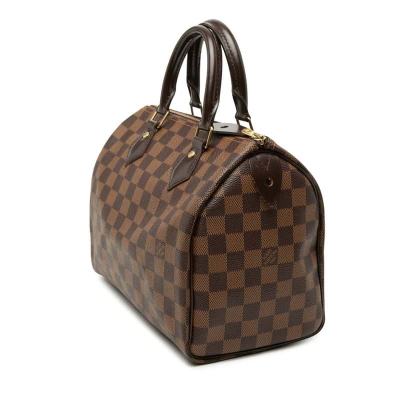 Louis Vuitton Damier Ebene Speedy 25 Brown Very good condition - Back View