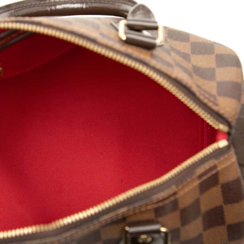 Louis Vuitton Damier Ebene Speedy 25 Brown Very good condition - Model View