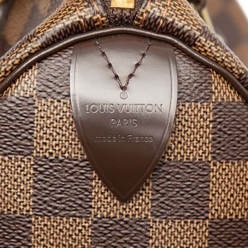 Louis Vuitton Damier Ebene Speedy 25 Brown Very good condition - Box View