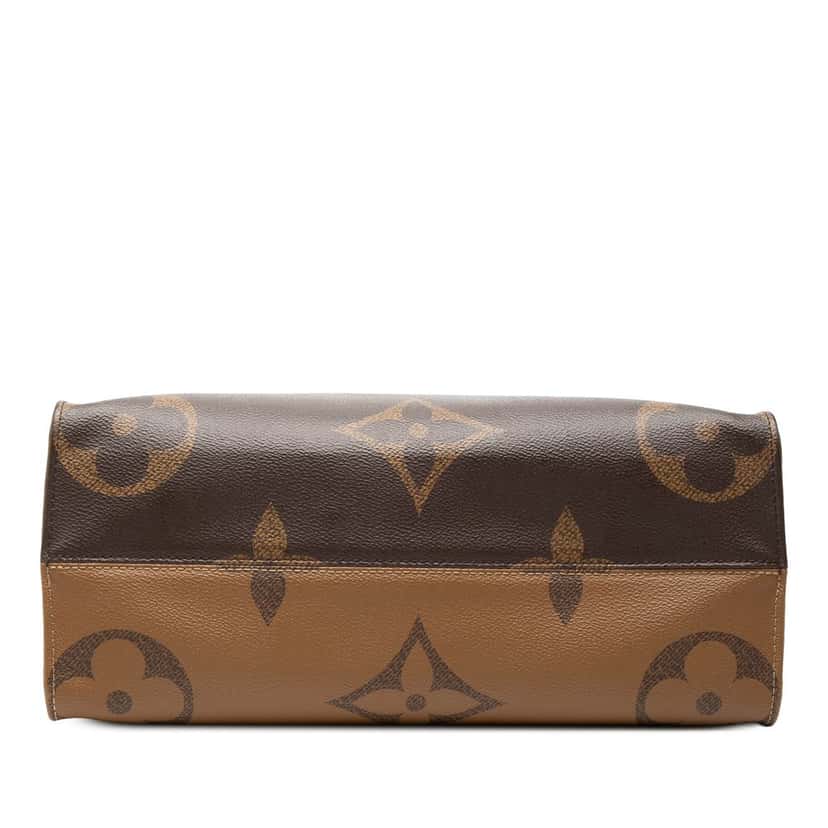 Louis Vuitton Monogram Reverse Giant OnTheGo MM Brown Very good condition - Inside View