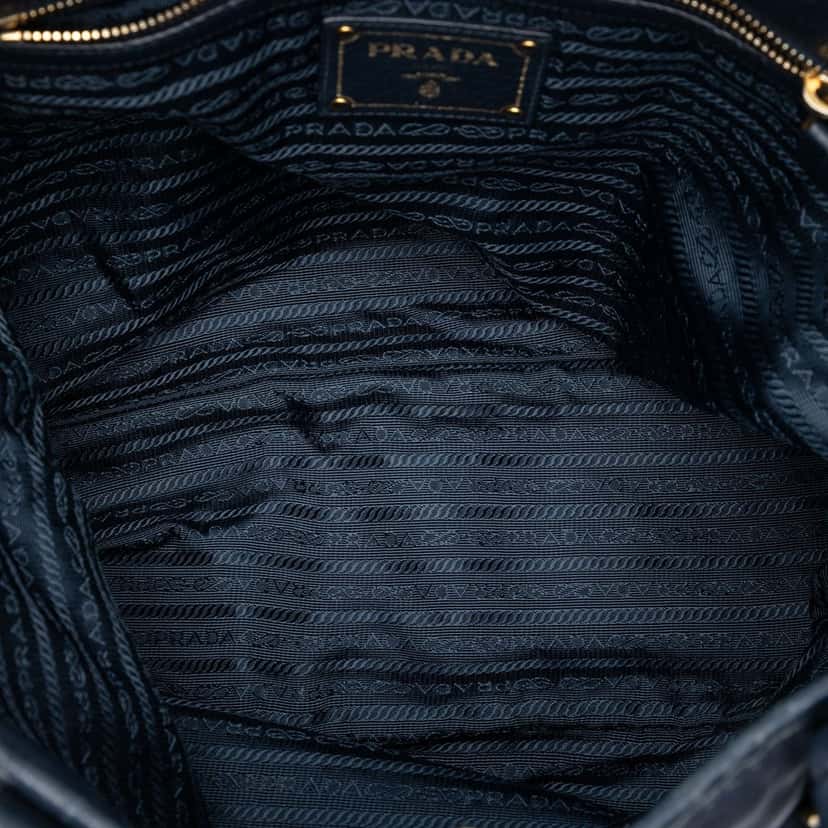 Prada Tessuto Satchel Blue Very good condition - Model View