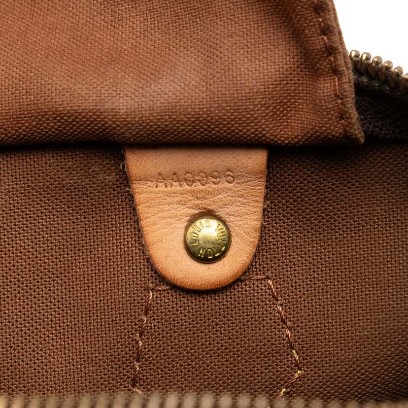 Louis Vuitton Monogram Speedy 35 Brown Very good condition - Box View