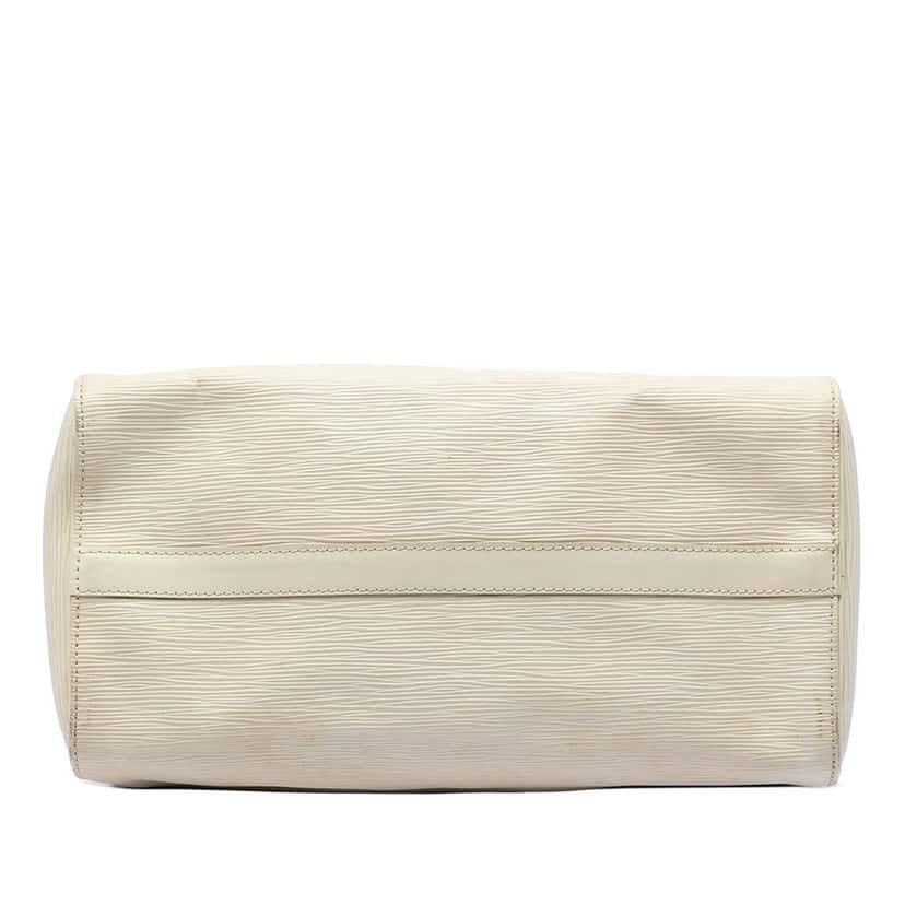 Louis Vuitton Epi Speedy 35 White Leather Very good condition - Inside View