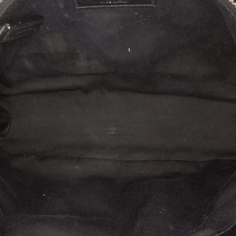 Saint Laurent Small Matelasse Lambskin Monogram Loulou Puffer Shoulder Bag Black Leather Very good condition - Model View