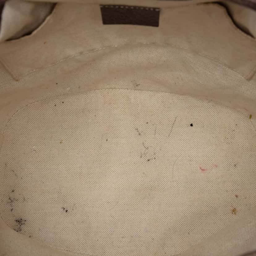 Gucci GG Supreme Neo Vintage Drawstring Bucket Bag Beige Very good condition - Model View