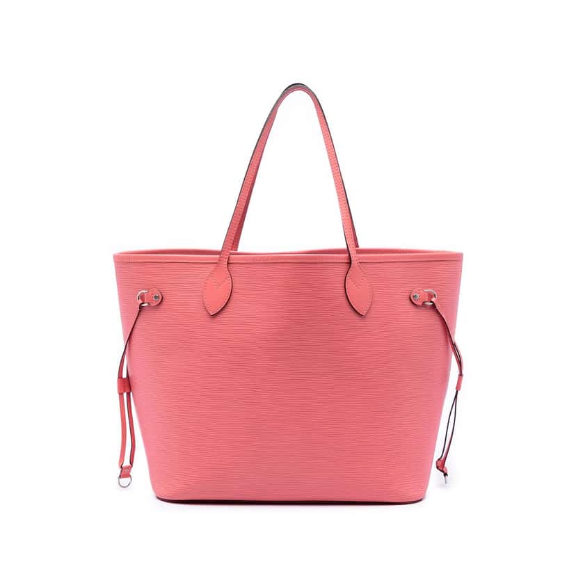 Louis Vuitton Epi Neverfull MM Pink Leather Very good condition - Front View