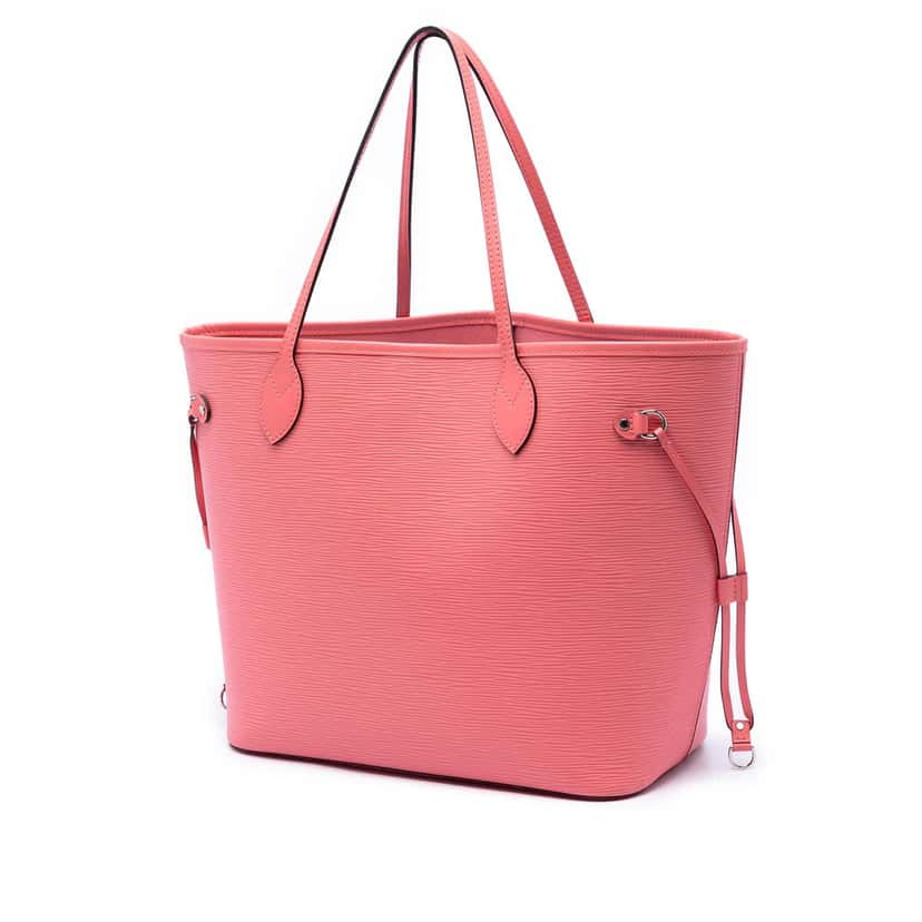 Louis Vuitton Epi Neverfull MM Pink Leather Very good condition - Back View
