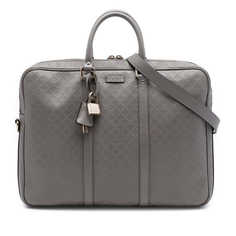 Gucci Diamante Calfskin Business Bag Other Leather Very good condition - Front View