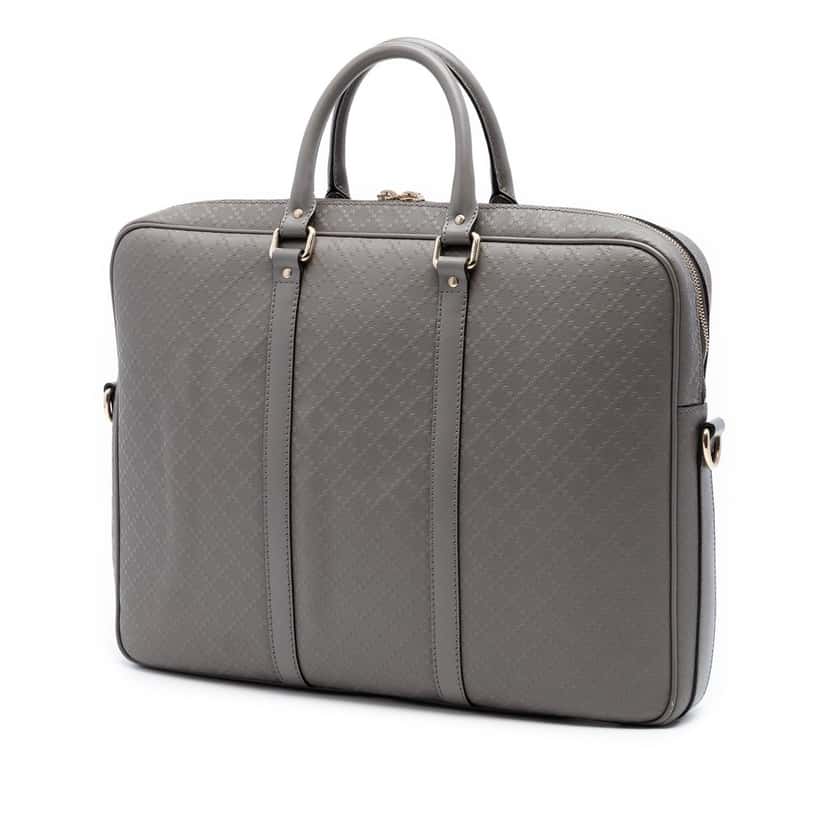 Gucci Diamante Calfskin Business Bag Other Leather Very good condition - Back View