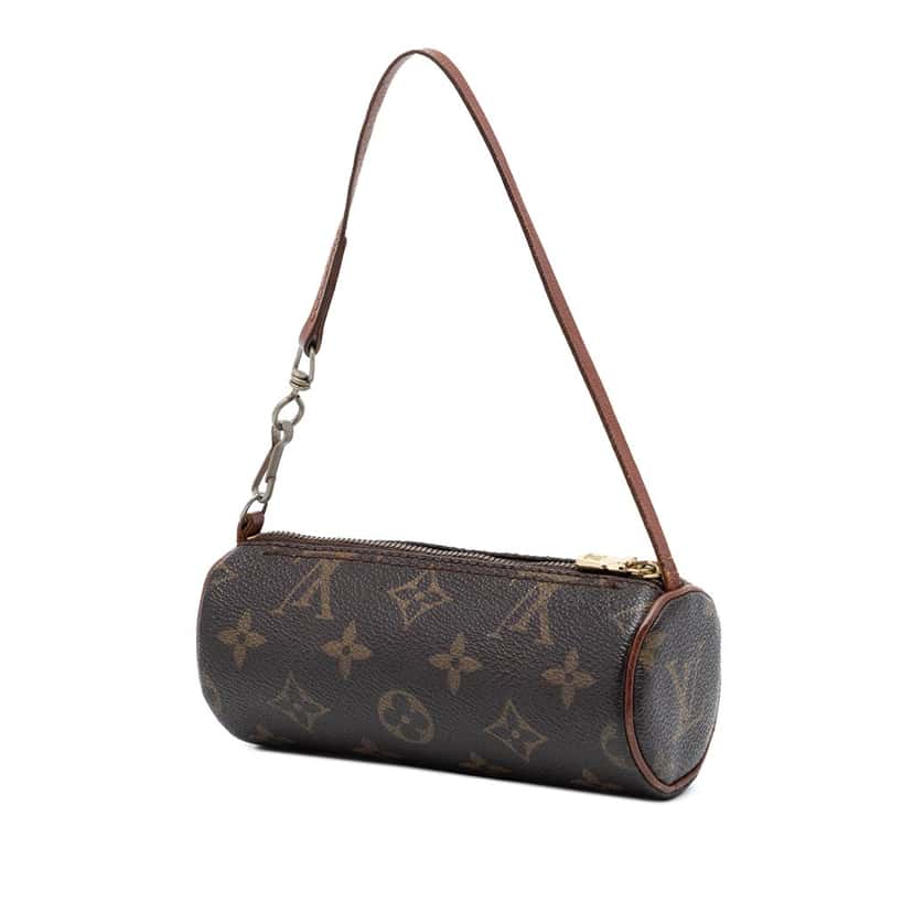Louis Vuitton Monogram Papillon Pochette Brown Very good condition - Back View
