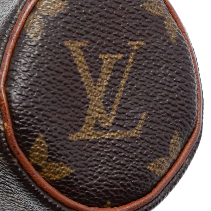 Louis Vuitton Monogram Papillon Pochette Brown Very good condition - Box View