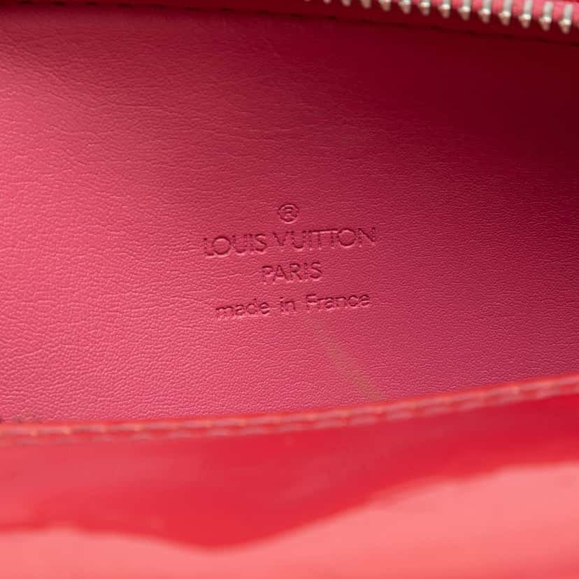 Louis Vuitton Monogram Vernis Bedford Red Leather Very good condition - Box View
