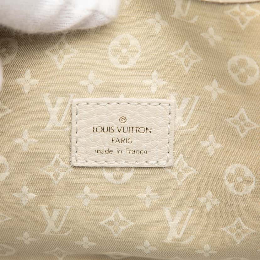 Louis Vuitton Monogram Mini Lin Saumur 30 Beige Very good condition - Box View