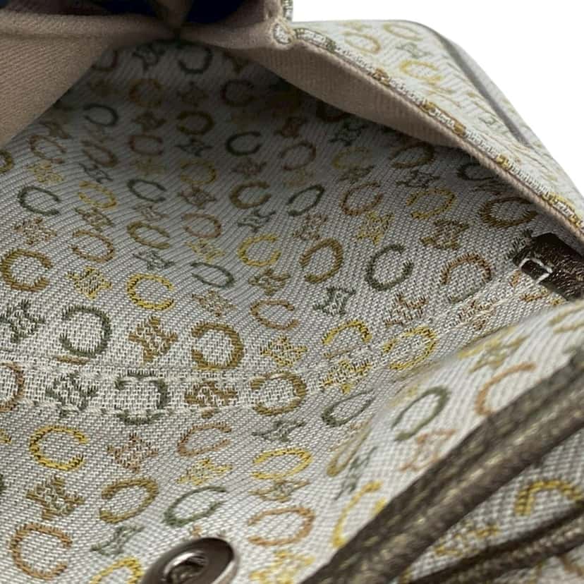 Celine C Macadam Canvas Crossbody Beige Very good condition - Box View