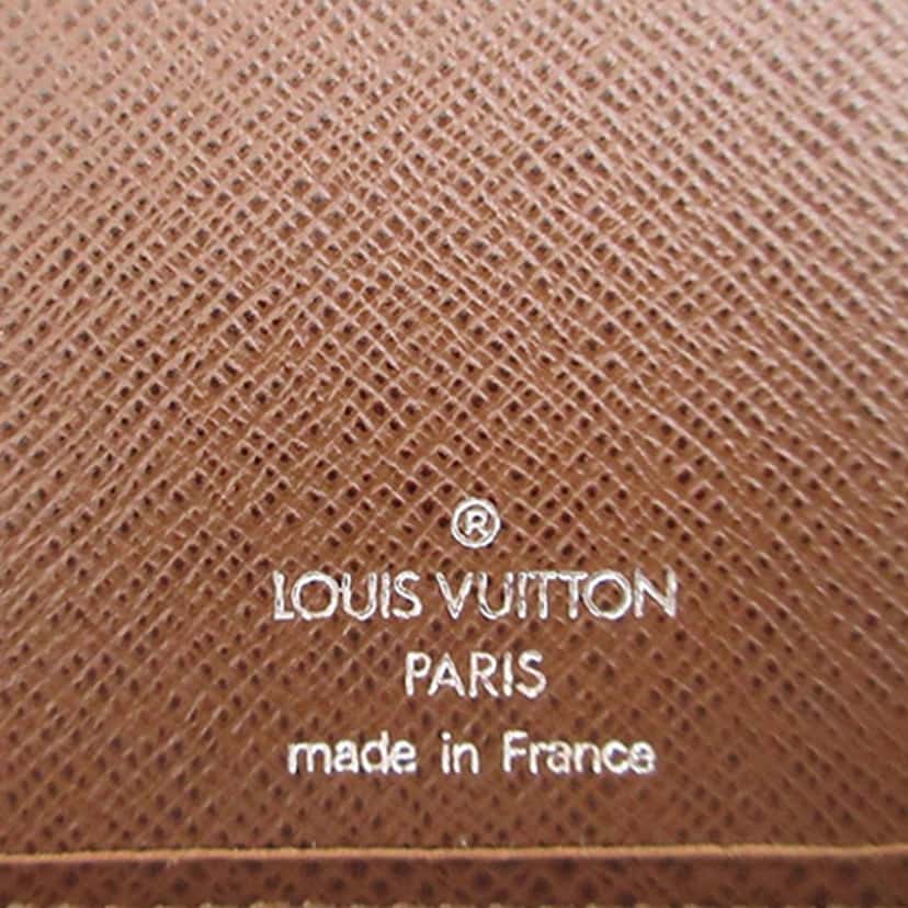 Louis Vuitton Taiga Portefeuille Brazza Bifold Long Wallet Brown Leather Very good condition - Box View