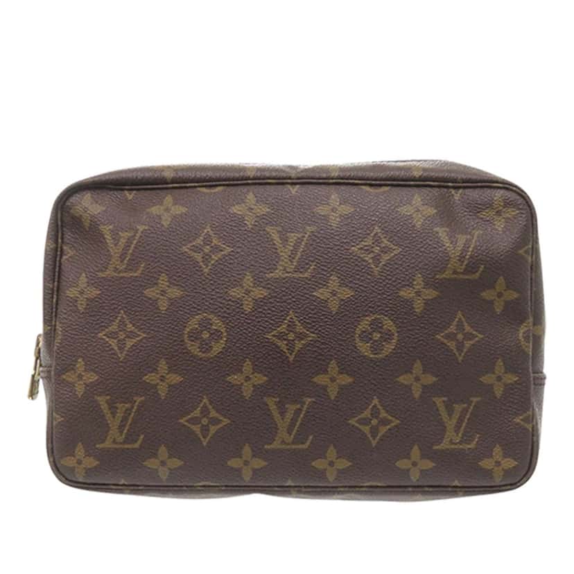 Louis Vuitton Monogram Trousse Toilette 23 Brown Very good condition - Back View