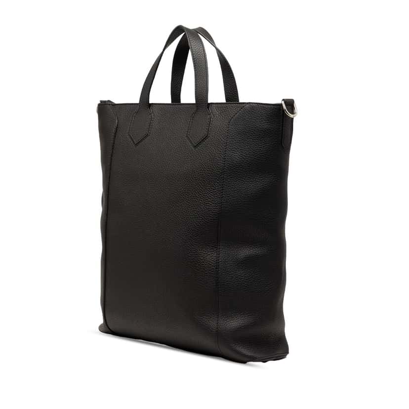 Louis Vuitton Taurillon East Side Tote MM Black Leather Very good condition - Back View