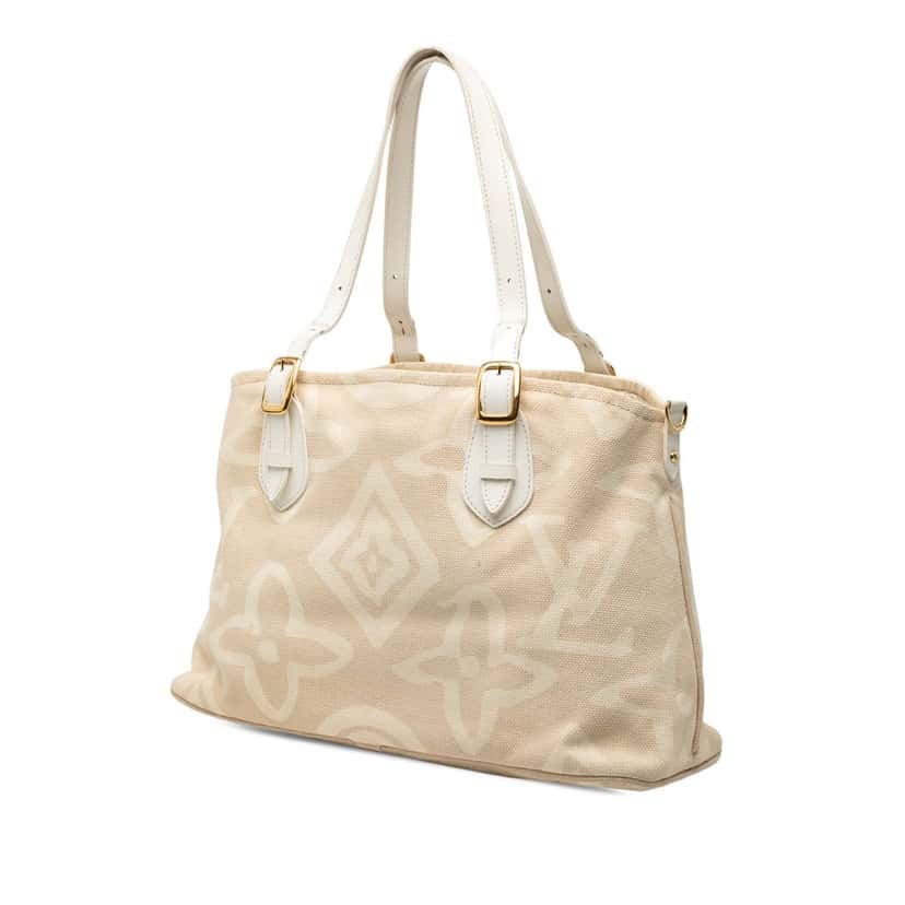 Louis Vuitton Monogram Tahitienne Cabas PM Beige Very good condition - Back View