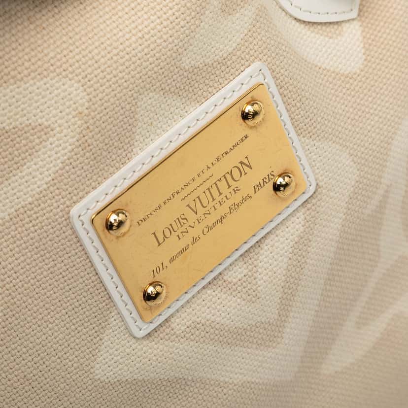 Louis Vuitton Monogram Tahitienne Cabas PM Beige Very good condition - Box View