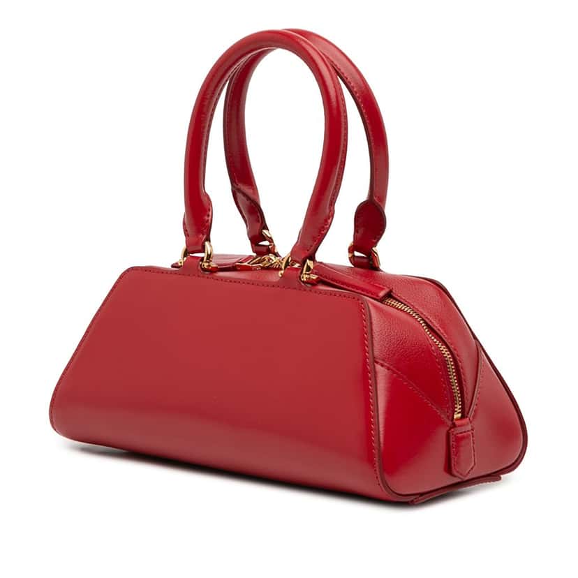 Givenchy Mini Leather Antigona East West Satchel Red Leather Very good condition - Back View