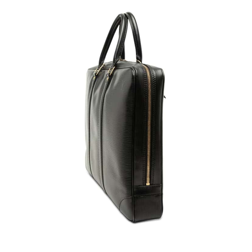 Louis Vuitton Epi Porte-Documents Voyage Black Leather Very good condition - Back View