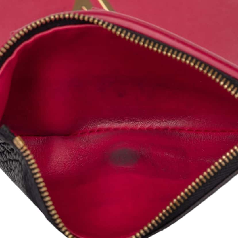 Louis Vuitton Taurillon Capucines Compact Wallet Black Leather Very good condition - Box View