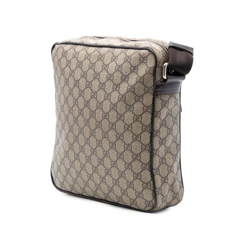Gucci GG Supreme Crossbody Beige Very good condition - Back View