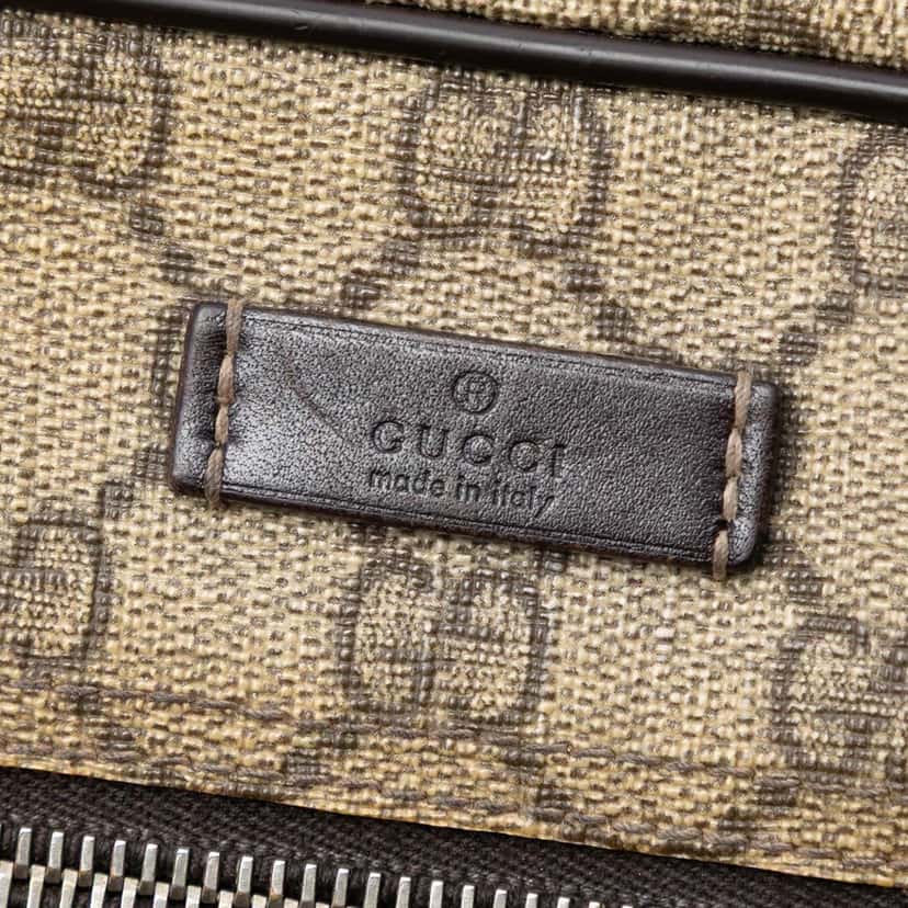 Gucci GG Supreme Crossbody Beige Very good condition - Box View