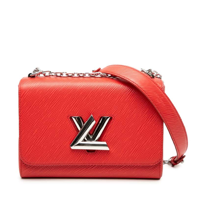 Louis Vuitton Epi Twist MM Red Leather Very good condition - Front View
