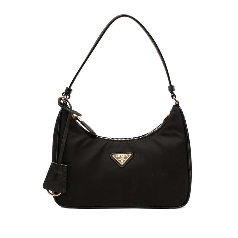 Prada Re Nylon Re Edition 2005 Shoulder Bag Black Very good condition - Front View