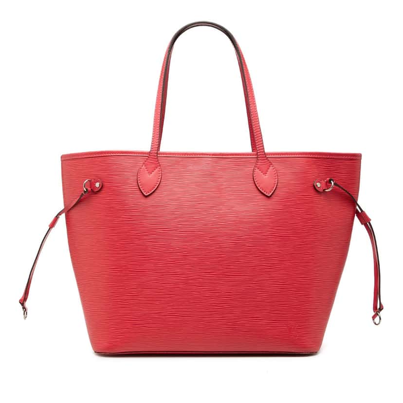 Louis Vuitton Epi Neverfull MM Red Leather Very good condition - Front View