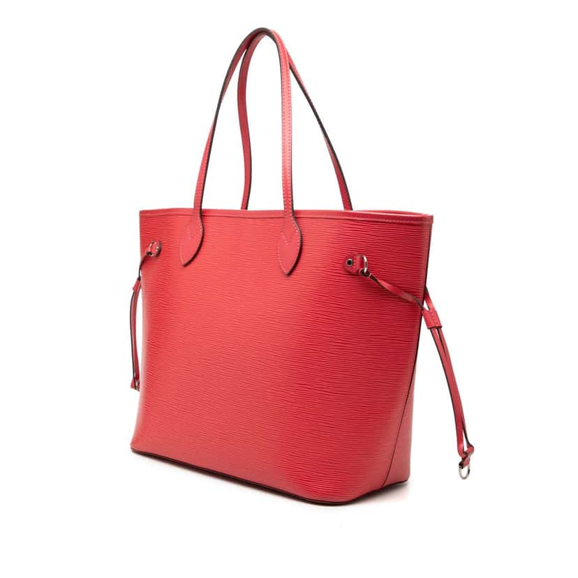 Louis Vuitton Epi Neverfull MM Red Leather Very good condition - Back View