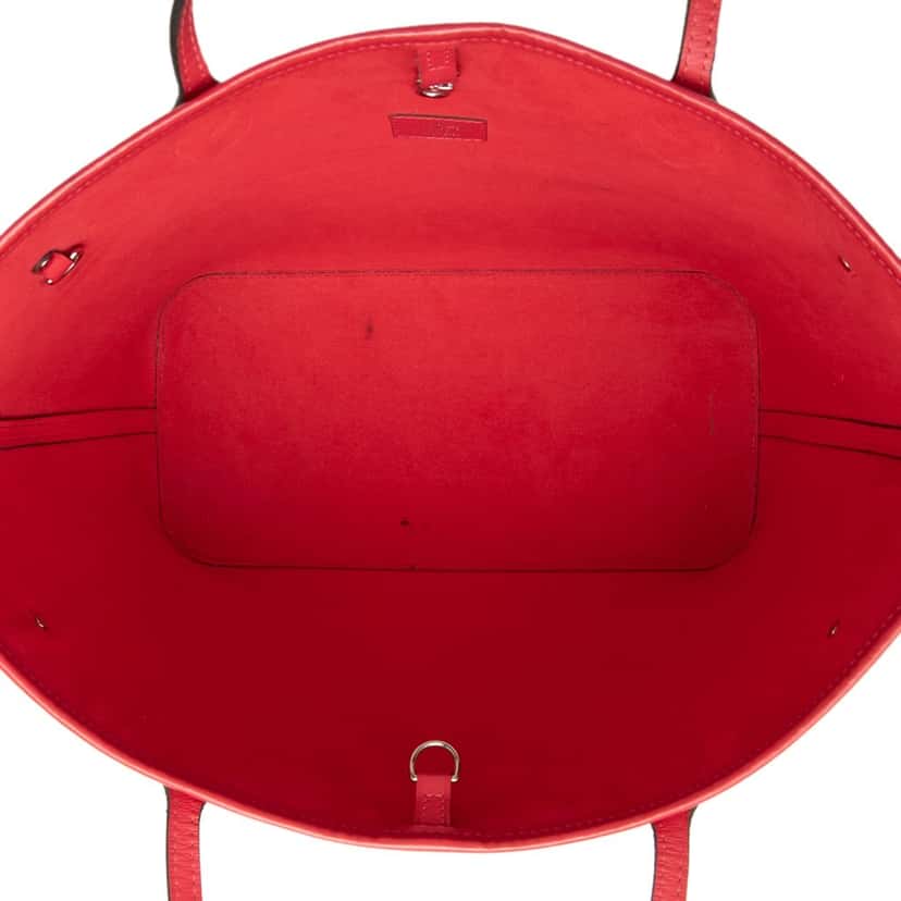 Louis Vuitton Epi Neverfull MM Red Leather Very good condition - Model View