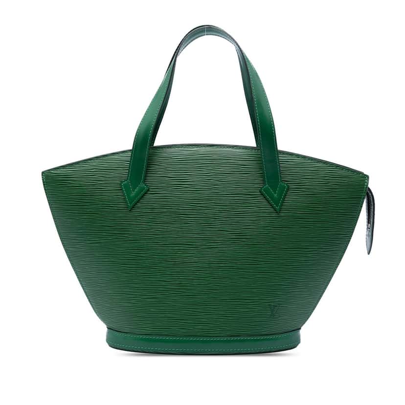 Louis Vuitton Epi Saint Jacques PM Short Strap Green Leather Very good condition - Front View