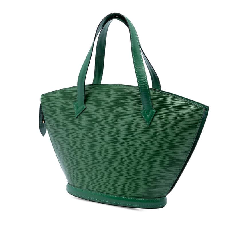 Louis Vuitton Epi Saint Jacques PM Short Strap Green Leather Very good condition - Back View