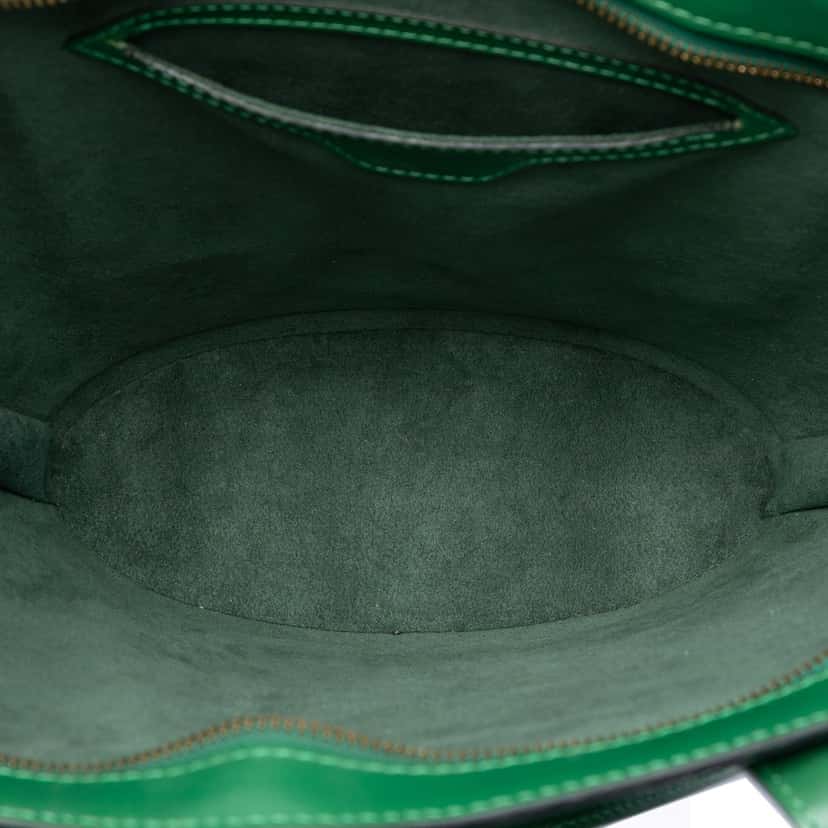 Louis Vuitton Epi Saint Jacques PM Short Strap Green Leather Very good condition - Model View