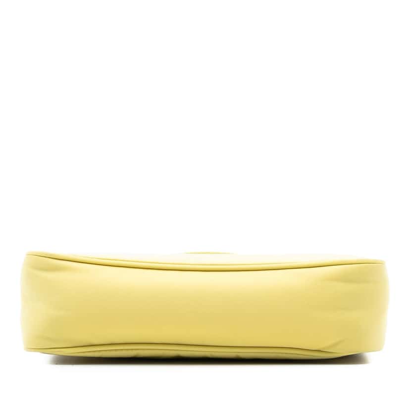 Prada Mini Tessuto Re Edition 2000 Shoulder Bag Yellow Very good condition - Inside View