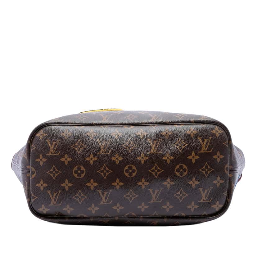 Louis Vuitton Monogram Patches Neverfull MM Brown Very good condition - Inside View