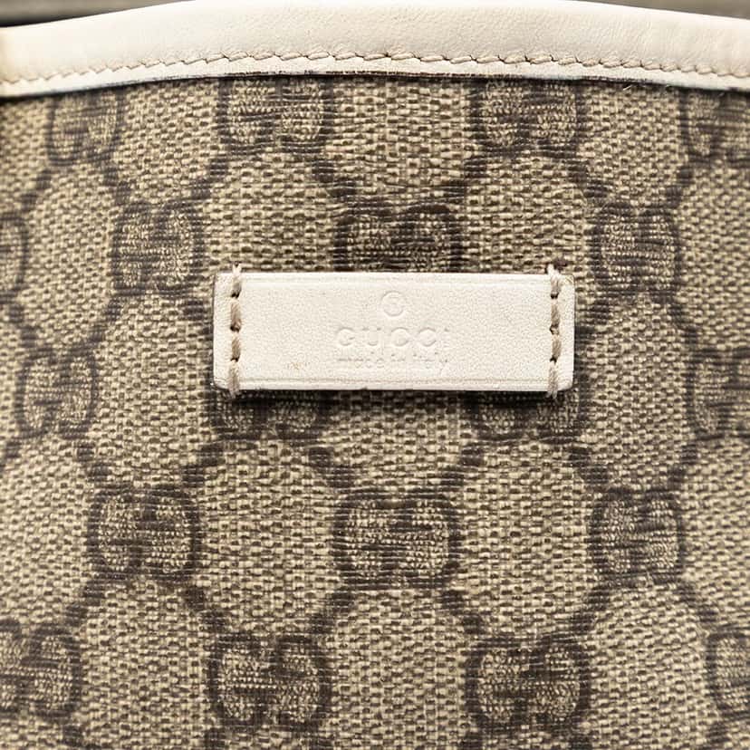 Gucci GG Supreme Joy Vertical Tote Beige Very good condition - Box View