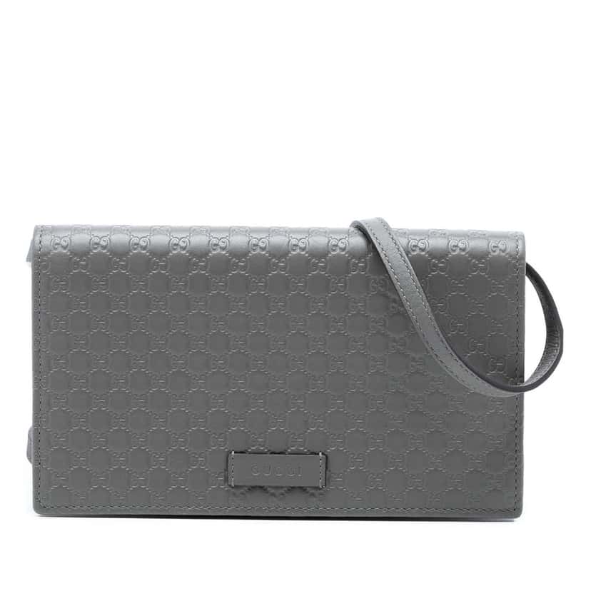 Gucci Microguccissima Wallet on Strap