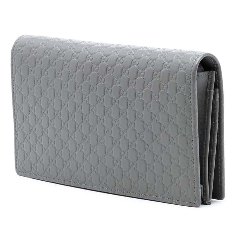 Gucci Microguccissima Wallet on Strap Other Leather Very good condition - Back View